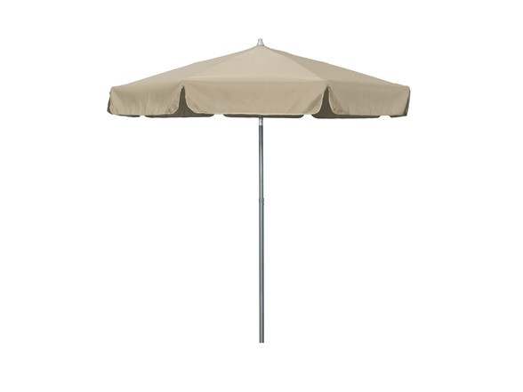 ASTELLA 7.5-FOOT ALUMINUM MARKET PATIO UMBRELLA FIBERGLASS RIBS MANUAL - TAN