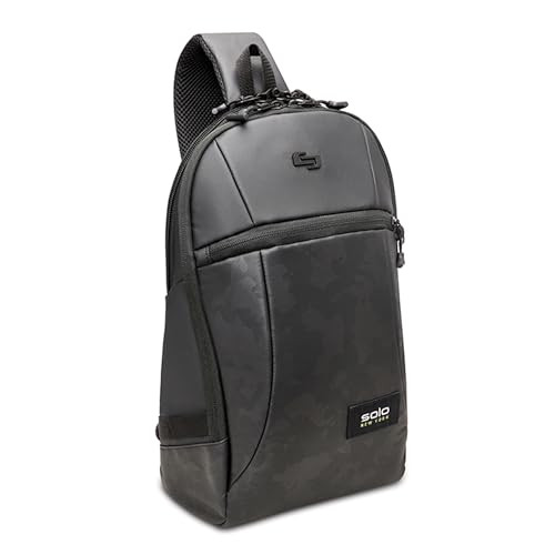 SOLO NEW YORK TABLET SLING BAG CROSSBODY BAG TRAVEL WALKING HIKING BLACK New