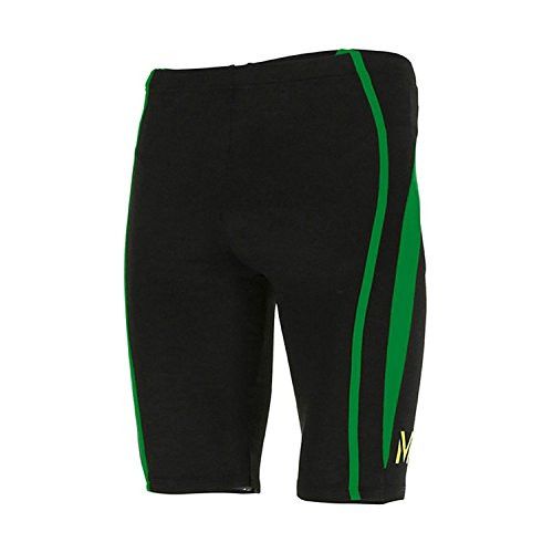 Aqua Sphere Men Team Splice 3" Briefs Black/Green Size 22