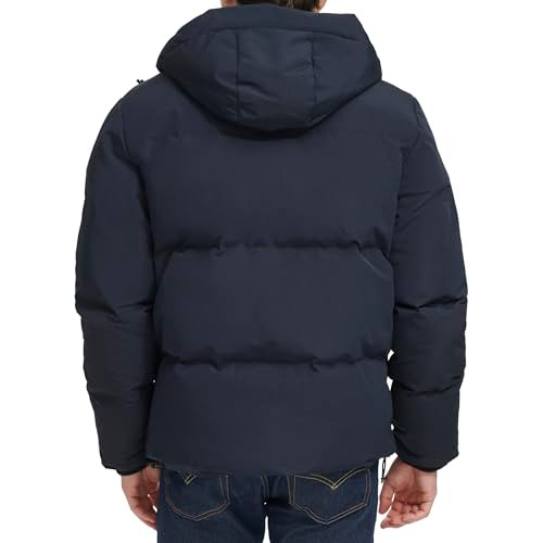 LM4RP235 Levi's Men's Softshell Trucker Jacket Navy Small New
