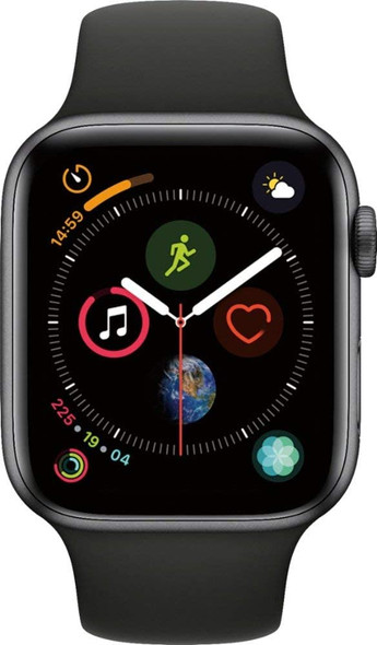 For Parts: WATCH 4 GPS 44MM ALUM CASE SPACE GRAY SPORT BAND MU6D2LL/A MOTHERBOARD DEFECTIVE