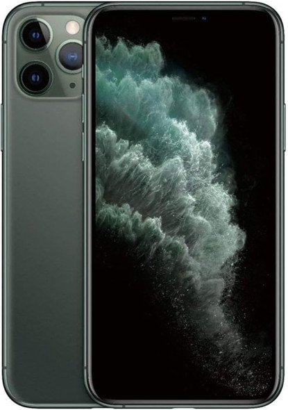 For Parts: APPLE IPHONE 11 PRO - 512GB - UNLOCKED - MIDNIGHT GREEN -PHYSICAL DAMAGED