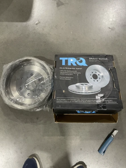 T.RQ TRQ BRAKE DRUM SET BRA73058 - SILVER New