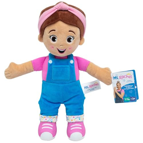 Ms. Rachel Official Cuddle & Comfort Doll, 11” Premium Plush Baby Toy