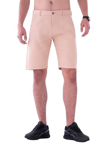 BARN SWALLOW MEN'S CHINO SHORTS LIGHTWEIGHT CASUAL SHORTS SAND S
