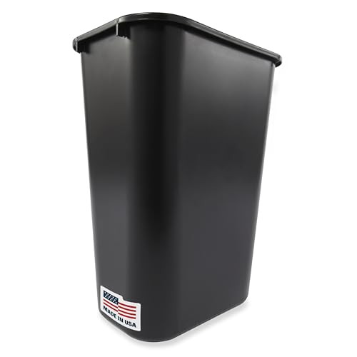 Rubbermaid Commercial Wastebasket Trash Container, 41QT/10.25 GAL - Black New