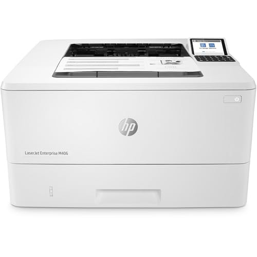 HP LaserJet Enterprise M406dn Monochrome Printer with Built-in Ethernet