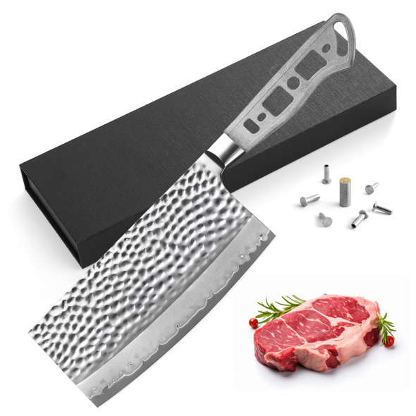 KATSURA Woodworking Project Kit Cleaver Blank 6.5 Inch Premium AUS 10 NO LOGO