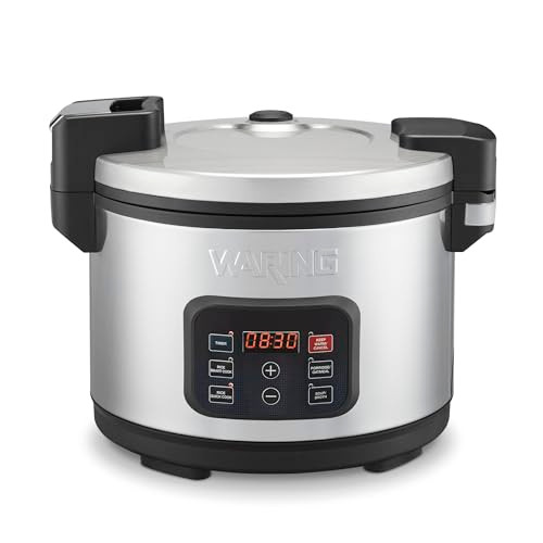Waring Commercial Rice Cooker, 40-Cup (20-Cup Raw) Capacity, WRC40
