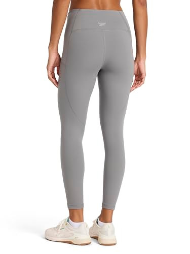 REEBOK ODYSSEY HIGHRISE 7/8 25-INCH INSEAM FOR WOMEN SIZE L - GRAY