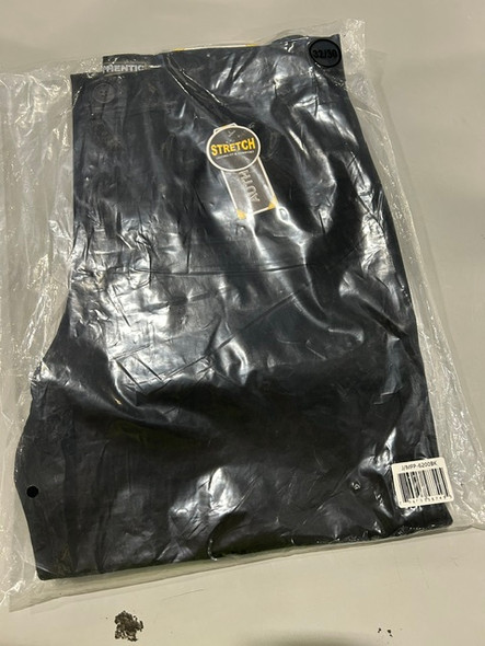 AUTHENTIC STRETCH LASTING FIT & COMFORT PANTS - SIZE: MEN SIZE 32X30 - BLACK New