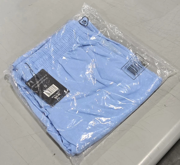 BLUE ICE MEN'S MODERN FIT CLASSIC LOUNGE PANTS - SIZE: MEN S - LIGHT BLUE