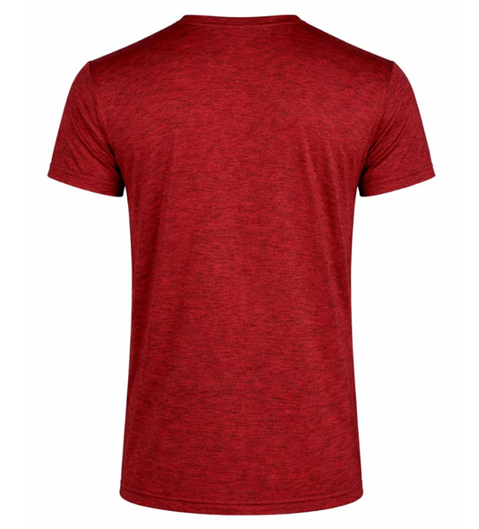GALAXY BY HARVIC KICK START GEAR MEN'S SHORT SLEEVE CREW NECK TEE - M - RED