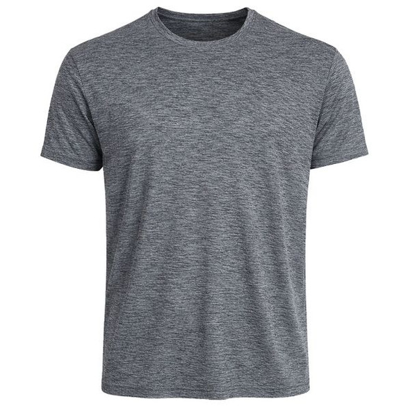 GALAXY BY HARVIC KICK START GEAR SHORT SLEEVE MOISTURE-WICKING - SIZE: M - GRAY New