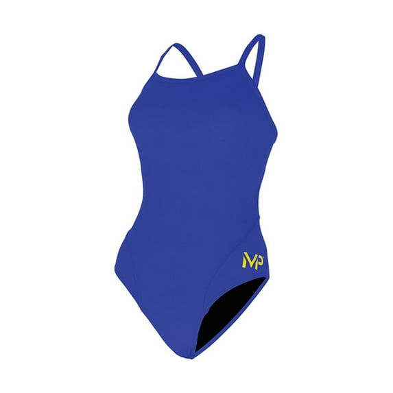 MP MICHAEL PHELPS AQUA SPHERE SWIMSUIT MP TEAM SOLID THIN - SIZE 28 - ROYAL BLUE