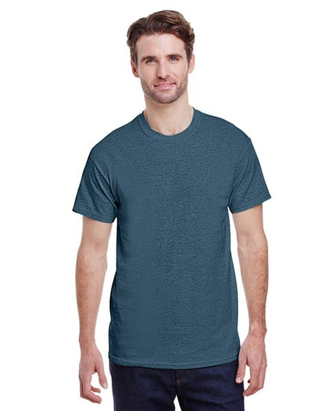 GILDAN G5000 GILDAN T-SHIRT 5000 HEAVY COTTON HEATHER GRAY 2XL - HEATHER GRAY
