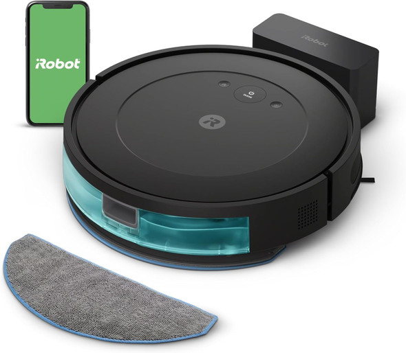 IROBOT ROOMBA COMBO ESSENTIAL ROBOT - GRAY, Model Y014920