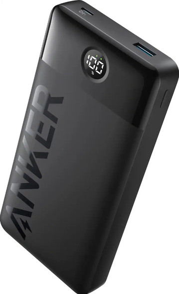 ANKER - POWER BANK (20,000MAH, 15W, 2-PORT) - BLACK New