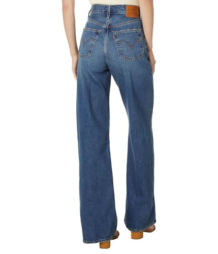 A6081-0012 LEVIS LEVI'S WOMEN'S RIBCAGE WIDE LEG H223 POLAR PERIMETER 29X32