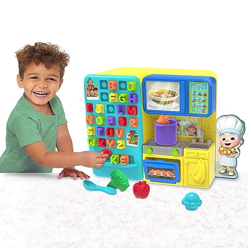 Just Play CoComelon Learning Kitchen, 34-Pieces, Interactive Playset, Learning