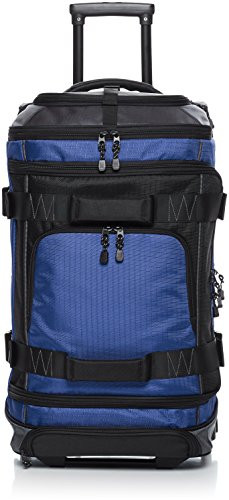 AMAZON BASICS RIPSTOP WHEELED DUFFEL, 30'', 105L, ZH1704075F - BLUE