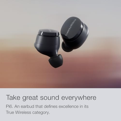 BOWERS & WILKINS PI6 WIRELESS EARBUD IN-EAR WIRELESS BLUETOOTH EARPHONES