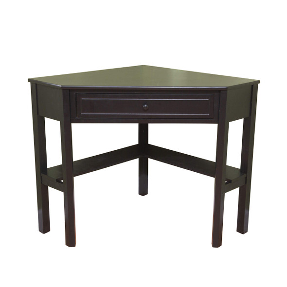 Silkwood Studio Ellen Wood Small Corner Desk ARUSFY2HMDGE5 - Black Finis