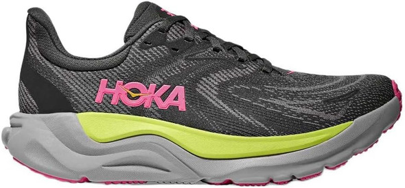 HOKA WOMENS ARAHI 8 - SIZE: WOMEN 11 - CHARCOAL GRAY/GRAYSKIES