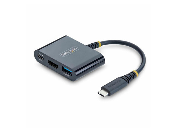 StarTech USB-C to HDMI Multiport Adapter with 140W PD Charging, 4K 60Hz HDMI,
