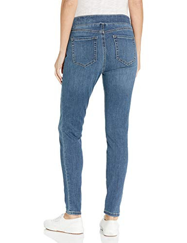 AMAZON ESSENTIALS WOMEN'S SKINNY MID-RISE FIT STRETCH POLGON - SIZE 4L - MEDIUM New