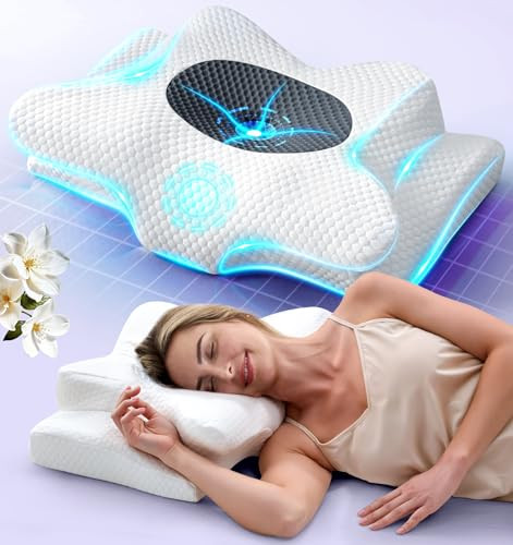 Emircey Clinical-Level Relief Cervical Neck Pillow for Sleeping