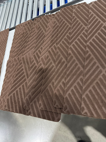 DEMIWISE NON SLIP STAIR TREADS FOR WOODEN STEPS INDOOR 15 PACK 8" X 30" - BROWN