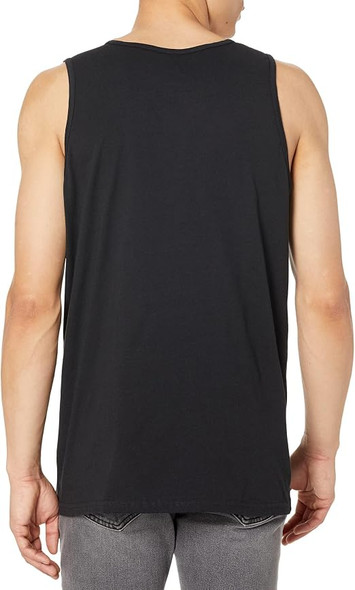 HURLEY MEN'S EVERYDAY ONE AND ONLY SOLID TANK T-SHIRT - SIZE: MEN L - BLACK
