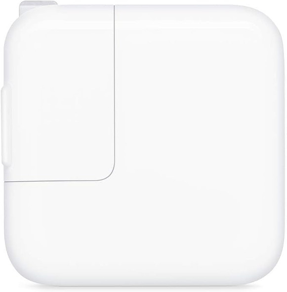 APPLE 12W USB POWER ADAPTER IPAD AND IPHONE CHARGER, TYPE A WALL CHARGER - WHITE New