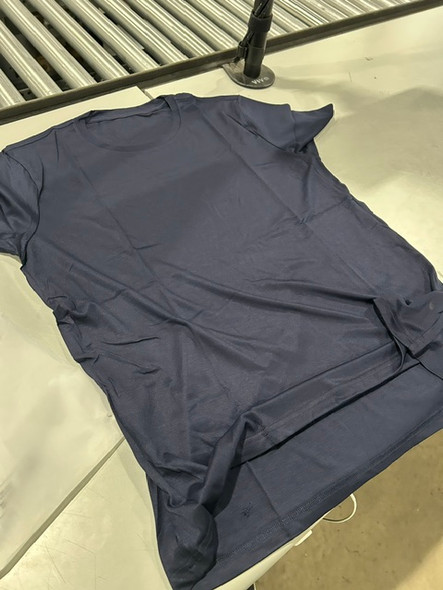 GENERIC NAVY SHORT SLEEVE TSHIRT - SIZE: MEN L WOMEN L - NAVY