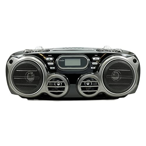 SYLVANIA PROSCAN 6-WATT-RMS PORTABLE CD BOOM BOX WITH Bluetooth AM/FM RADIO