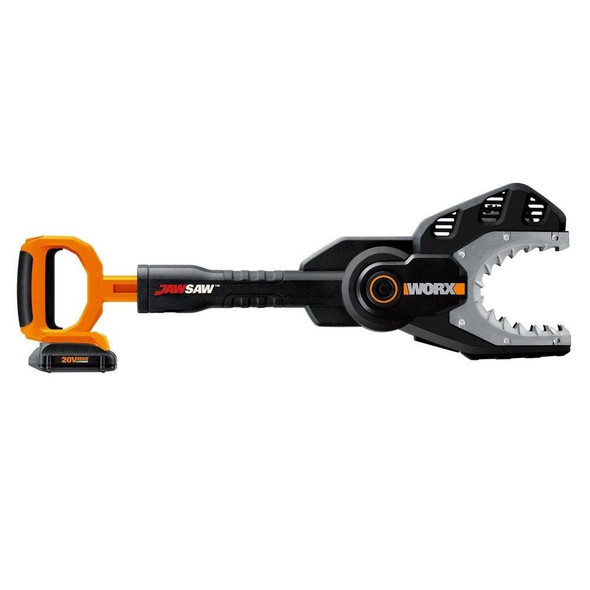 WORX 20V JAWSAW CORDLESS CHAINSAW POWER SHARE WG320 - ORANGE BLACK