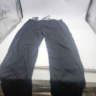 BLUE ICE MEN'S BLACK DRAWSTRING SWEATPANTS - SIZE: MEN L - BLACK