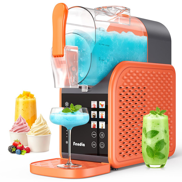 FENDIA MAX 95OZ SLUSHIE MACHINE WITH 6 SMART PRESETS NO ICE NEEDED MACHINE