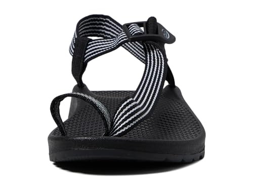 JCH109664Z CHACO WOMEN'S ZX/2 CLOUD OUTDOOR SANDALS BAR BLACK/WHITE SIZE 10
