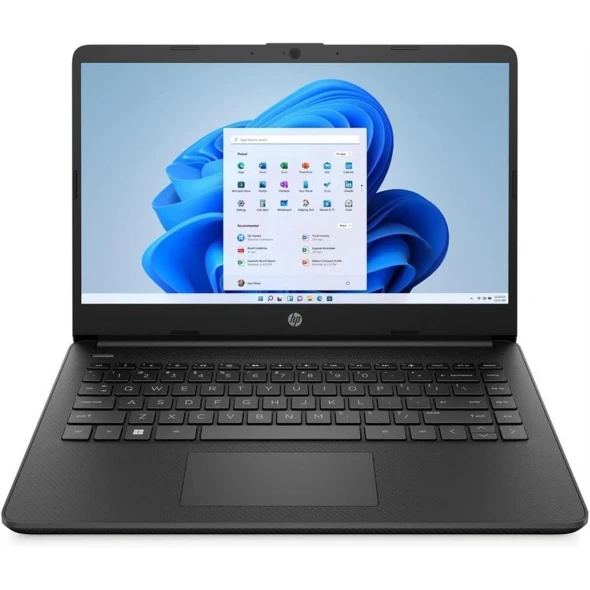 HP LAPTOP 14" 1366X768 +TOUCH, AMD RYZEN 7 5700U, 16GB RAM, 512GB SSD - BLACK