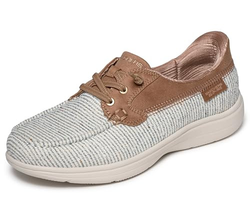 SKECHERS HANDS FREE SLIP-INS ON-THE-GO FLEX GLITTERY SHOE SIZE 7.5 - NAVY New