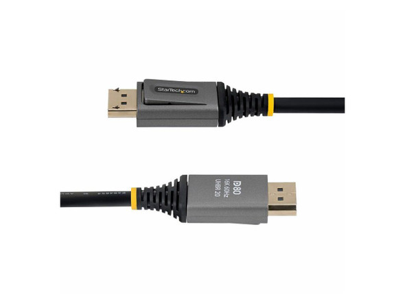 StarTech 3ft DisplayPort 2.1 Cable, VESA Certified DP80 DisplayPort Cable,