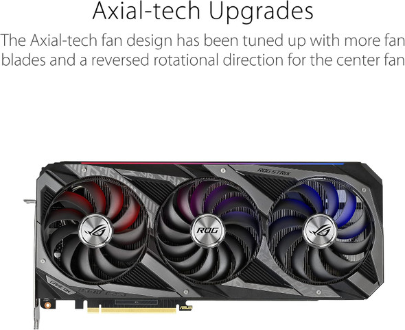ASUS ROG Strix GeForce RTX 3070 Ti OC (8GB) - Graphics Card