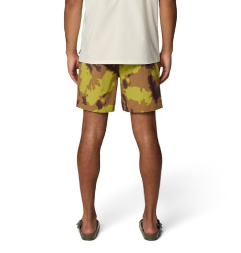 MOUNTAIN HARDWEAR STRYDER™ SWIM SHORTS MEN SIZE L CLAY BLISSED DYE PRINT New