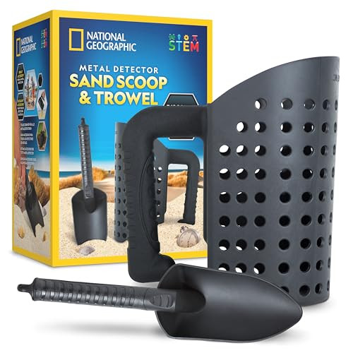 NATIONAL GEOGRAPHIC METAL DETECTOR SAND SCOOP FOR METAL DETECTING NGTOOLPACK