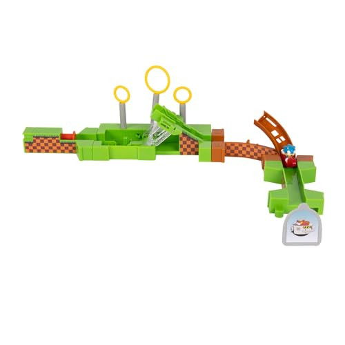 JAKKS PACIFIC SONIC THE HEDGEHOG GO GO RACERS PLAYSET 423454-2 - Green