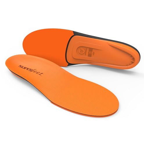 810009090318 Superfeet All-Purpose High Impact Support Insoles (Orange)