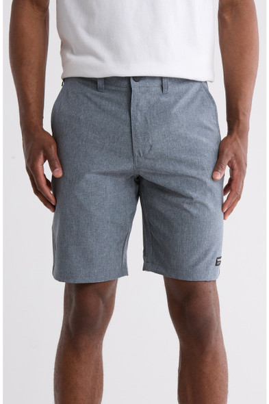 HURLEY FIELD TRACKER WATER REPELLENT WALKING SHORTS - SIZE: MEN 32 - IRON ORE