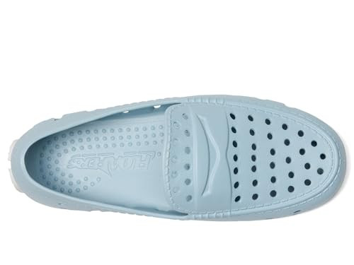 FLOAFERS TODDLERS PRODIGY DRIVER SHOES, SIZE YOUTH C10 - POWDER BLUE/WHITE